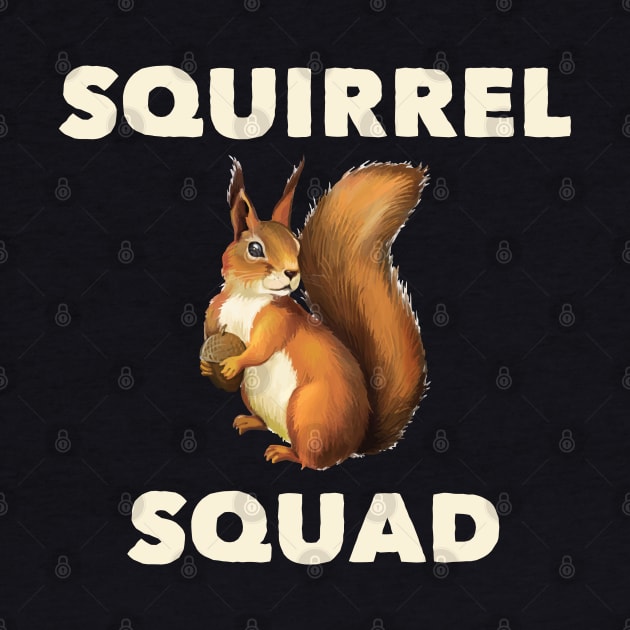 Squirrel - Squirrel Squad by Kudostees